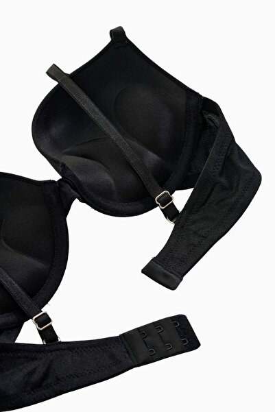 Wonna Andes Mikro Sütyen - Double Push Up, Ekstra Dolgulu - Basic - 2527 - Siyah