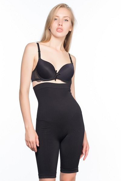 Emay Black Mi 2006 High Waist Long Leg Corset
