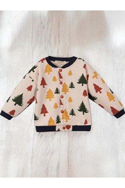 Necix's Colorful Trees Hooded Three Rope Charded College Jacket Set of 3