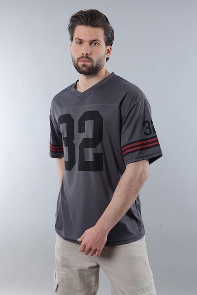 Madmext Smoked Printed Oversize pánské tričko