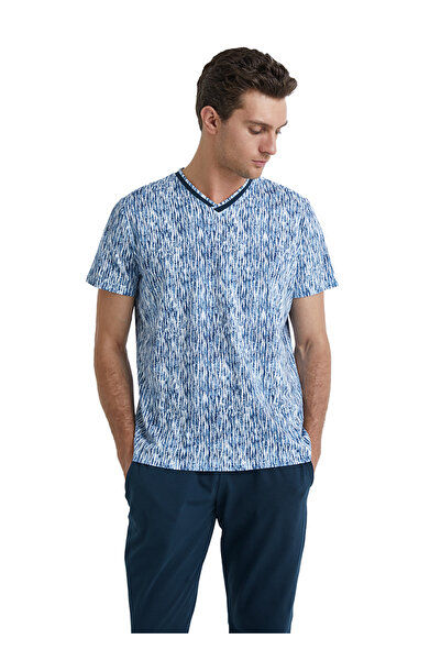 Blackspade Erkek Pijama Üstü 40670 - Lacivert