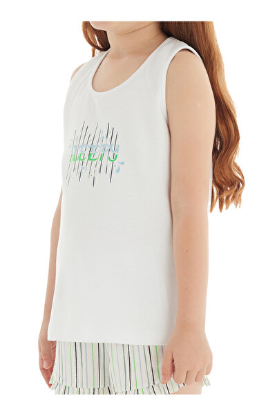 Blackspade Απλό λευκό μπλουζάκι για κορίτσια 51827