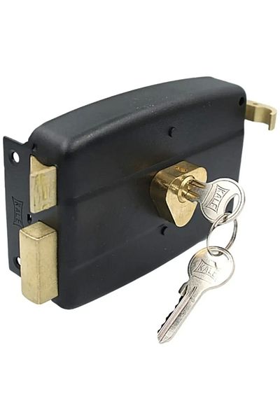 KALE Iron Door Lock with Traj 157A Eco