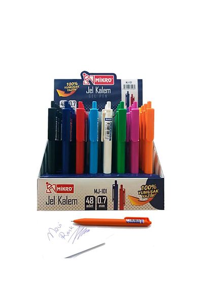 Mikro Ballpoint Pen Vivid Colors Mj-101 1 Pc
