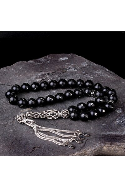 vogutima jewelery&silver by timuçin mavili Georgia Oltu Stone Rosary with Zir...