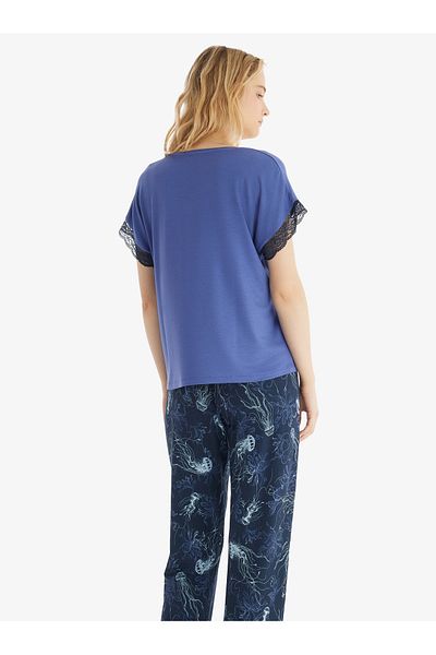 Blackspade Blue Women's Pajama Set 60538