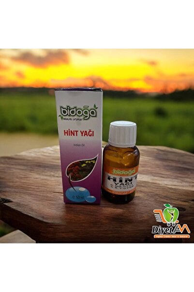 bidoğa BİDOĞA DOĞAL HİNT YAĞI (İNDİA OİL) 50 ML CAM ŞİŞE %100 SOĞUK SIKIM