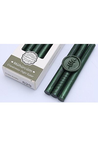 Profisher Mühür Mumu Çubuk 11mmx120mm 10lu Paket Mod: 629 Zümrüt Yeşil