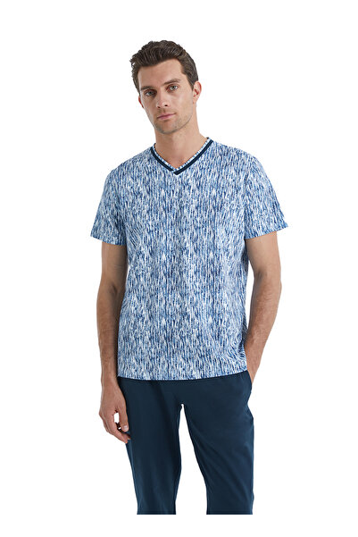 Blackspade Erkek Pijama Üstü 40670 - Lacivert