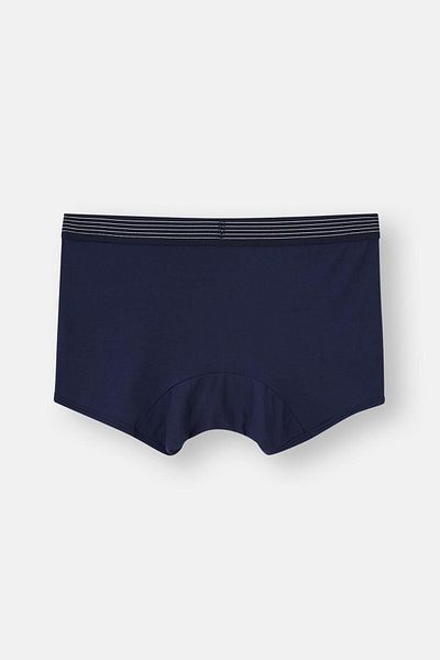 Dagi Marineblauer 4210 3er-Pack einfarbiger Micro-Modal-Boxer