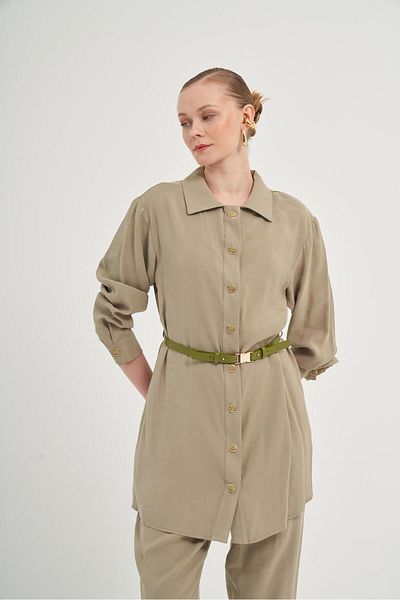 FTZ WOMEN Women's Trouser Suit Khaki 31035