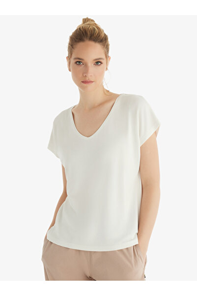 Blackspade Γυναικείο T-Shirt 60562 - Κρεμ