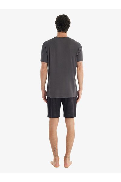 Blackspade Men's Pajama Set Anthracite 40703