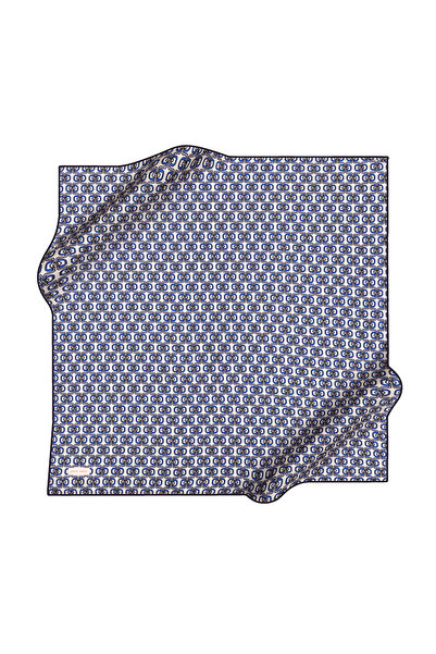 Pierre Cardin Eșarfă din satin creponat Pierre Cardin cu model logo