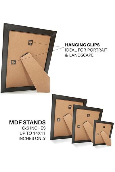 Memory Box Rainbow A4 Frame 21x29.7cm with Perspex Sheet, 19mm Wide, White