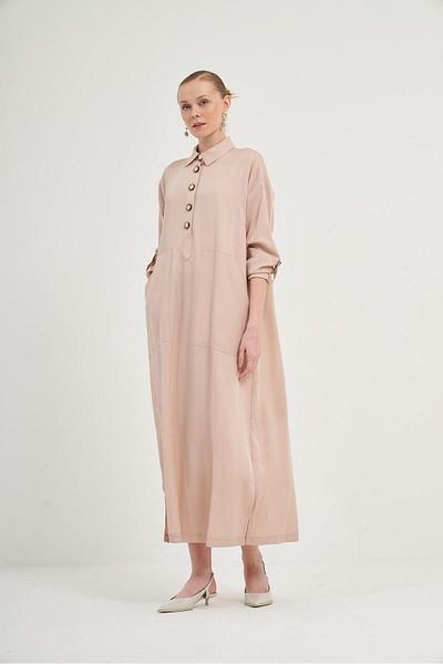 FTZ WOMEN Ftz Tansel Dress Beige 31004