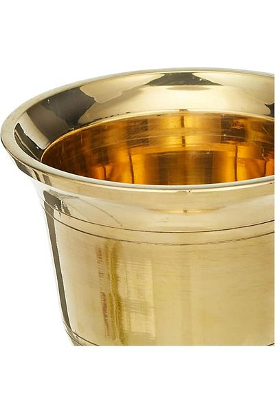 RAJ 105 cm Brass Mortar with Pestle - BMS001, Manual