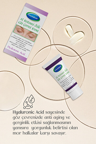Mecitefendi At Kestanesi Özlü Göz Çevresi Kremi Hyaluronik Asitli (15 ML.)