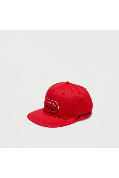 ECKO Logo Embroidered Cap With Hook And Loop Strap Closure