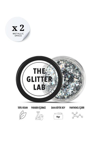 The Glitter Lab 2 Metallic Space Glitter – Advantageous Package