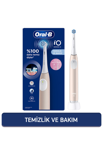 Oral-B İo 2 Şarjlı Diş Fırçası - Pembe