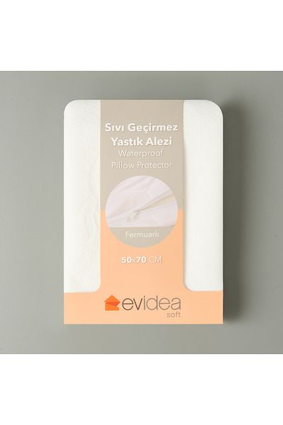 Evidea Soft Liquid Proof Pillow Mattresses - White - 50X70 cm
