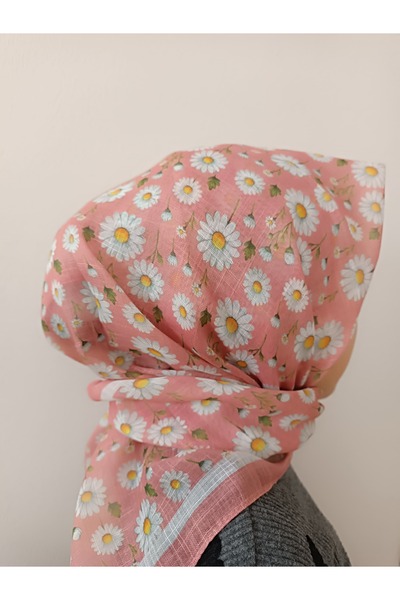 EMKSHOP حجاب أطفال قطن غير قابل للانزلاق ومضاد للعرق خفيف الوزن (80*80)