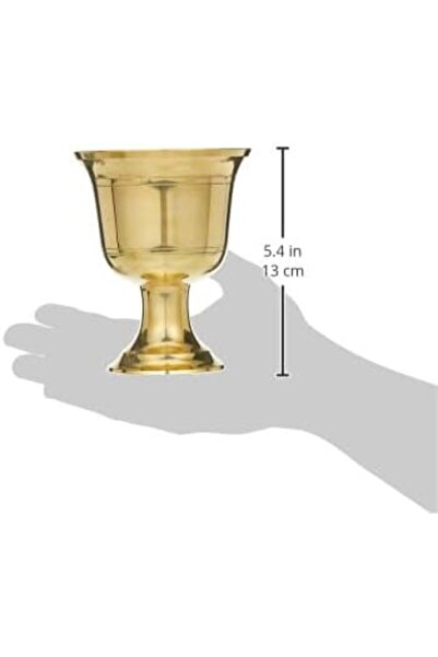 RAJ 105 cm Brass Mortar with Pestle - BMS001, Manual