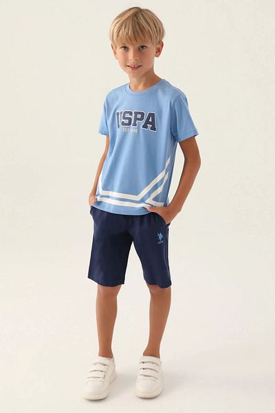 U.S. Polo Assn. Assn Licensed Est Indigo Boy Bermuda Suit