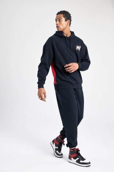 DeFacto Miami Heat Regular Fit Jogger Pantolon Beyaz