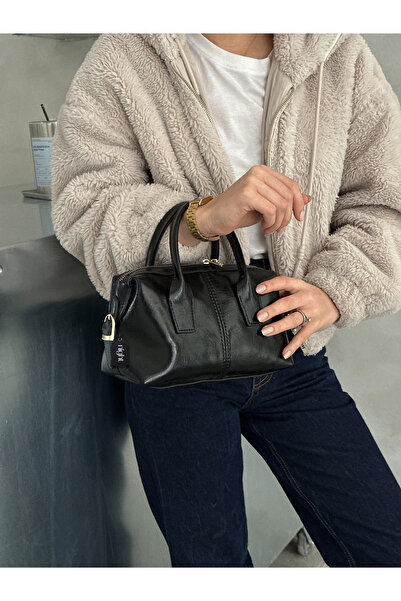 Night Jennie Model Deri Kadın El Ve Omuz Çantası