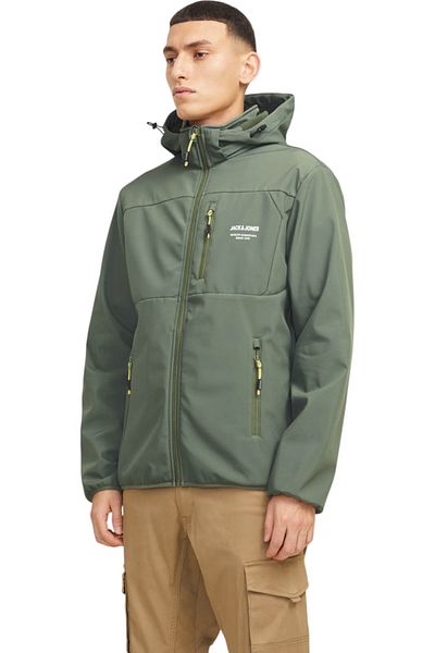 Jack & Jones Jacheta JACK &JONES Theo Softshell - 12269407-Agave Green
