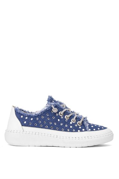 Ayakkabı Fuarı Pantofi Albaștri - Lenjerie Casual Damă Model PM253 K2411T