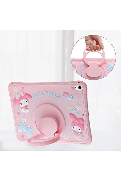 Covpor iPad Air 1/2 iPad 5/6 Nesil 9.7 inç Uyumlu  Standlı Askılı Karakterli ...