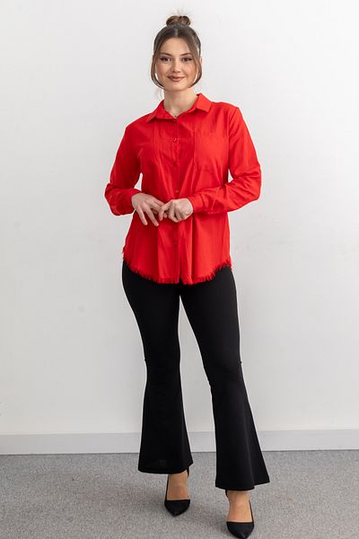 TUĞBA ERGÜL Women's Tasseled Shirt