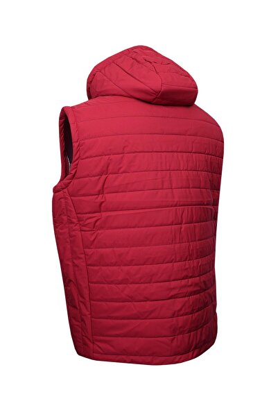 tambattal Large Size Padded Sport Vest - Claret Red