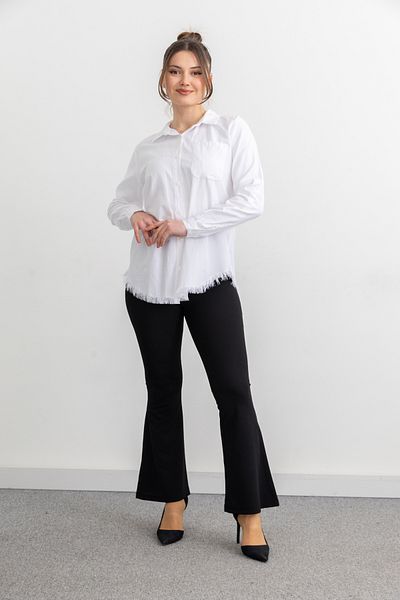 TUĞBA ERGÜL Women's Tasseled Shirt
