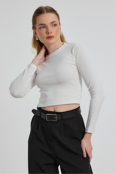 Rays Μπλούζα Crew Neck - Χρώμα εκρού