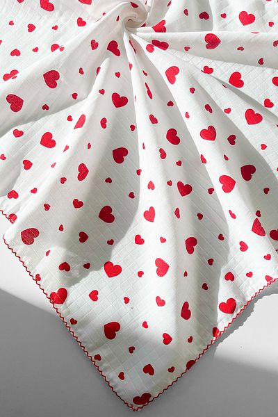 COOLMINIES Muslin Newborn Baby Blanket - 100% Cotton, 80*90 cm, Multi-Purpose Blanket