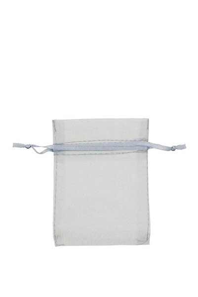 Party Centre Silver Organza Bags 24pcs