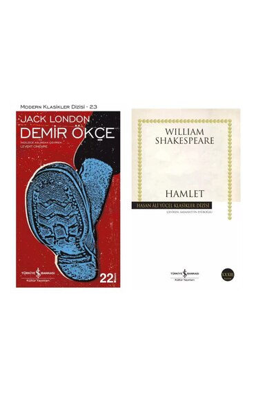 TÜRKİYE İŞ BANKASI KÜLTÜR YAYINLARI Demir Ökçe - Jack London - Hamlet - Willi...