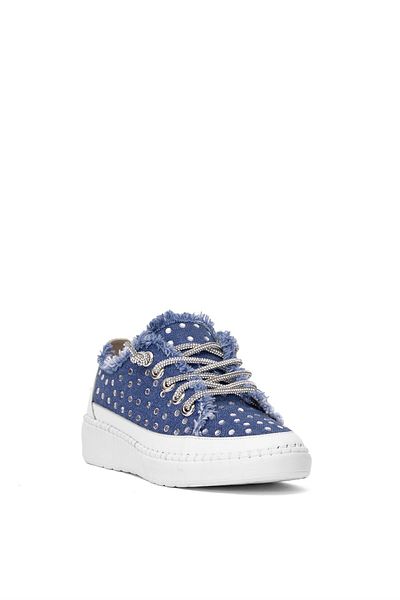 Ayakkabı Fuarı Pantofi Albaștri - Lenjerie Casual Damă Model PM253 K2411T
