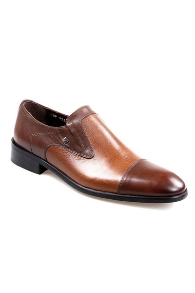 Fosco 9532 Ανδρικά (39-44) Κλασικά Καφέ Δερμάτινα Παπούτσια