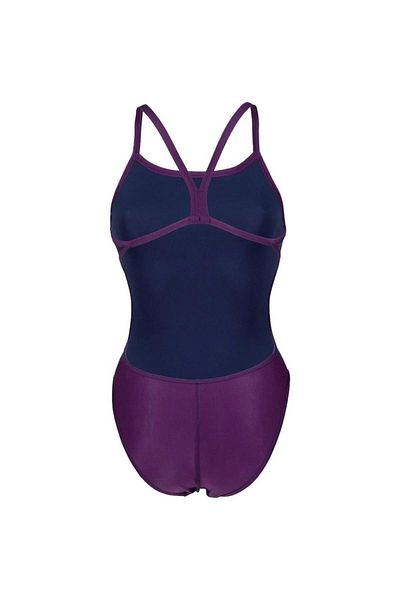 ARENA WOMEN'S TEAM SWIMSUIT CHALLENGE SOLID Purple Women's Swimsuit