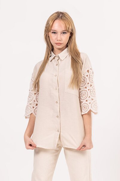 HAUSEkids 8-14 Years Berceste Mira Girl's Suit -Cream-