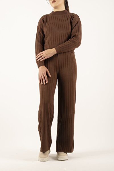 İKLİM LİFE Pantolonlu Triko İkili Takım