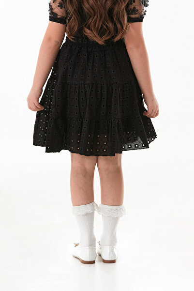 Fulla Moda April 23 Girl's Skirt with Eyelet Detail