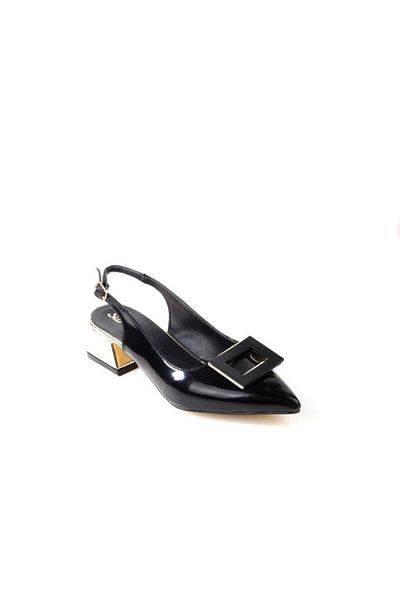Papuçcity Sprs 02830 - Pantofi Stiletto Dama Cu Toc 4 Cm Spate Deschis