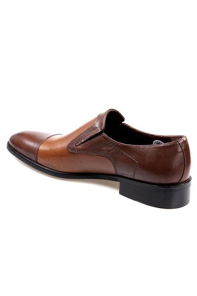 Fosco 9532 Ανδρικά (39-44) Κλασικά Καφέ Δερμάτινα Παπούτσια