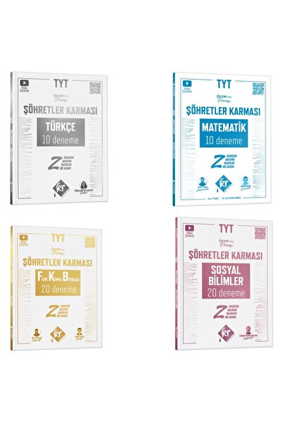 KR Akademi Yayınları Tyt Şöhretler Karması Türkçe Matematik 10 Ve Fen Sosyal ...